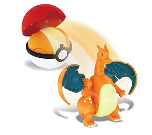 Brinquedo Pokemon Gyarados Na Pokebola Boneco Articulado na