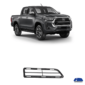 Grade do parachoque dianteiro Hilux 2021/2025