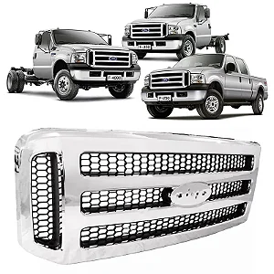 Grade cromada F250 2006/2015