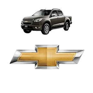 Emblema grade S10 2012/2019 Dourado ou Black Piano