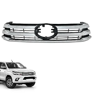 Grade Hilux 2016/2018 cromada ou preta