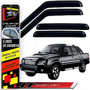 Calha Chuva S10 96/2011 dupla