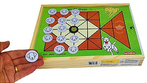 Jogo de Xadrez Educativo Com Tabuleiro Portátil + Sacola (Ref.: 4310)  Carimbras