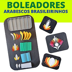 kIT DE BOLEADORES DE ARABESCOS BRASILEIRINHOS