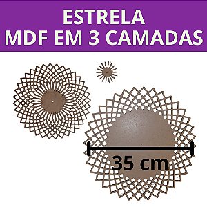 ESTRELA EM 3 CAMADAS