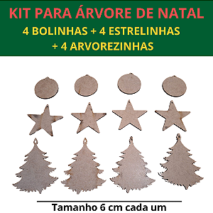 KIT PARA ÁRVORE DE NATAL