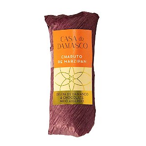 Pão de Mel recheado com Geleia de Damasco & Chocolate Meio Amargo