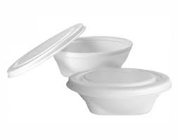 Marmitex Isopor - Pote Redondo n°8 (750ml) PT102 com 100 unidades