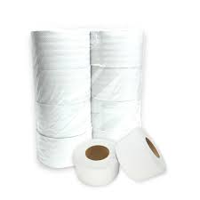 Papel Higiênico Simples Dia-a-Dia (Rolão Institucional) - Fardo 8x300m