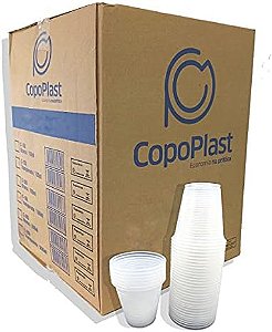 Copo Plástico de 180ml - Caixa com 2.500 unidades