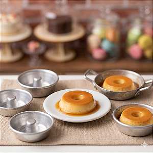 Forma de Mini Pudim Nº 7 - Escolha a Quantidade