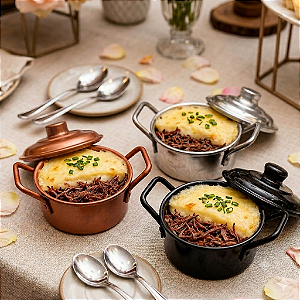 Mini Caçarola C/ Tampa No 10 - Cores e Quantidades