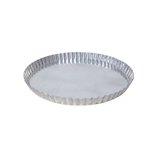 Forma Crespa de Alumínio Fundo Removível Nº5 ao Nº10 - Escolha o Tamanho e Quantidade