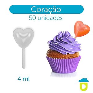 Ampola Saborizante  Coração 4ml - 50unid - GMEPP6