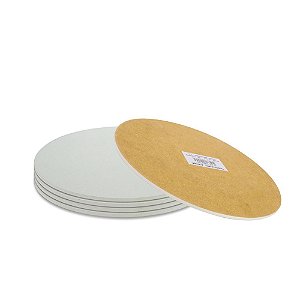 Kit 5 Tabuleiros Bolo MDF 4mm - 20cm