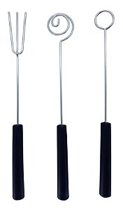 Colher para banhar Chocolate 3peças - GMEZN370