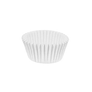 Forma de papel N°3 - 3,2cm x 2,2cm Branco- 100 unidades