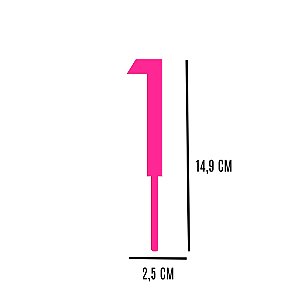 TOPO DE BOLO Nº 1