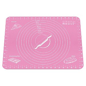 Tapete Forneável P/ Massa Pasta Chocolates 40cm Em Silicone