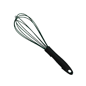 Batedor Fouet Profissional 26cm em Silicone Para Massas Ovos Bolo Cozinha