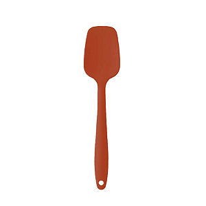 Espátula de Silicone 20cm Terracota Reforçada Funda