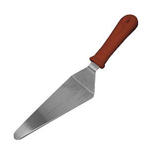 Espátula Para Cortar  Bolo Torta Doces Em Inox Terracota 25 cm