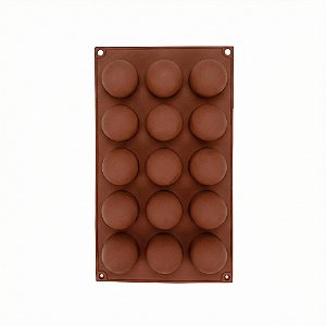 Forma Silicone Trufa Chocolate Bombom 3,5cm Confeitaria