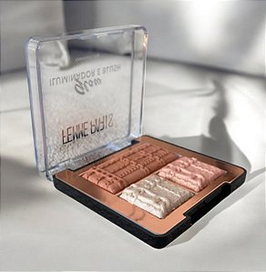 Paleta Iluminador e Blush Femme Paris Cor 02