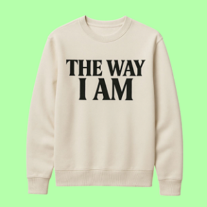 Moletom -The Way I am (Gola Careca)