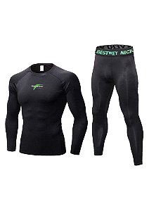 Conjunto Térmico Segunda Pele Com Proteção UV
