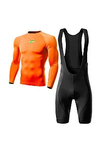Conjunto De Ciclismo Bretelle Com Forro Gel D120