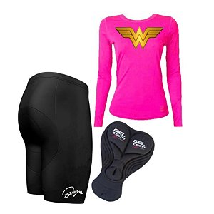 Conjunto De Ciclismo Com Forro Gel D120