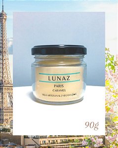 Vela Aromática Paris Vanilla Caramel 90g