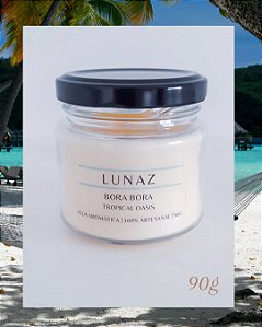 Vela Aromática Bora Bora Tropical Oasis 90g