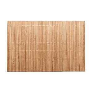Jogo Americano De Bambu Cru Marrom 30x45cm C/ 1 unid - Ollypop