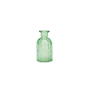 Kit Mini Vaso Decorativo Canelado P/ Planta Vidro - C/6UN