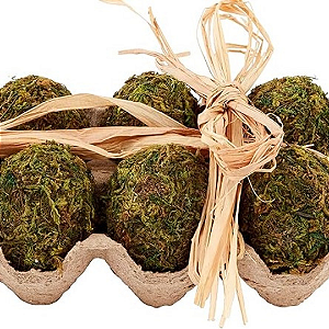 Mini Ovinho Decorativo na Cartela P/ Páscoa - 1un