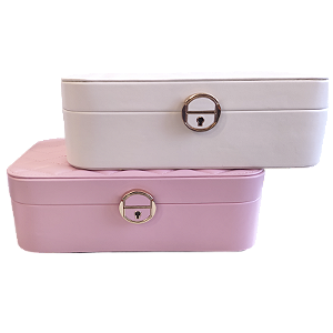 Caixa Porta Joias com 31 Compartimentos 8,5x25,5x16,5 Aveludado