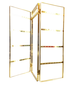 Display Expositor Joias Articulado de Metal Expositor Misto