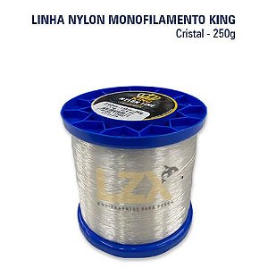Linha Nylon Mono King para Pesca (PA - Poliamida) - Rolo 250 gramas