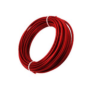 Cabo Fotovoltaico de 6mm Vermelho - 10 metros