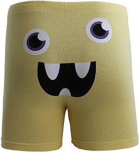 Cueca Boxer - Monstrinho Amarelo