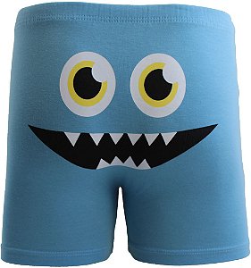 Cueca Boxer - Monstrinho Azul