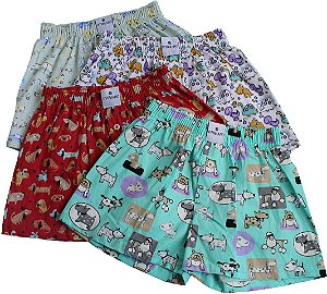 Cueca Samba Canção Pijama Infantil 100% Algodão