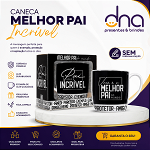Caneca Porcelana Urban Pai Incrivel 360ml