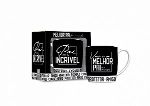 Caneca Porcelana Urban Pai Incrivel 360ml