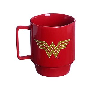 Caneca Tina Mulher-Maravilha Dc Comics Original 400ml