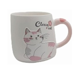 Caneca Porcelana World Claver Cat 450ml