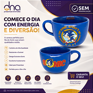 Caneca Sopa Sonic 500ml