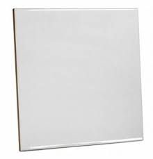 Azulejo 15x15cm Branco para Sublimação